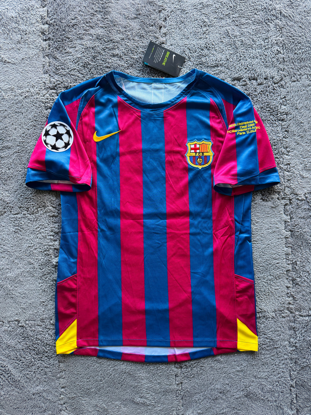 Barcelona 2006 champions league final Ronaldinho