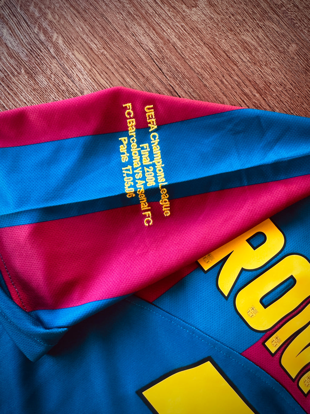Barcelona 2006 champions league final Ronaldinho