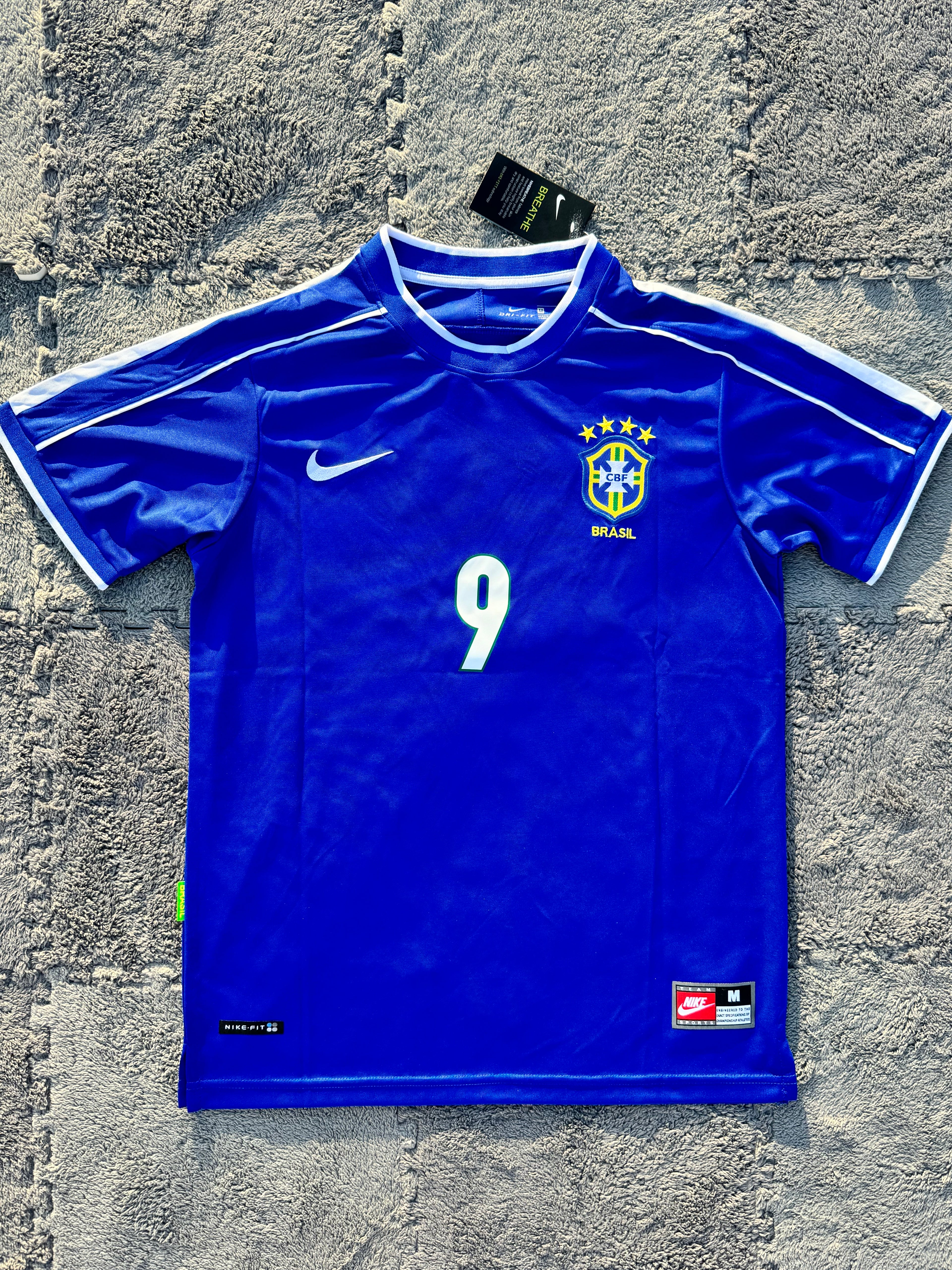 Brazil away 1998 Ronaldo