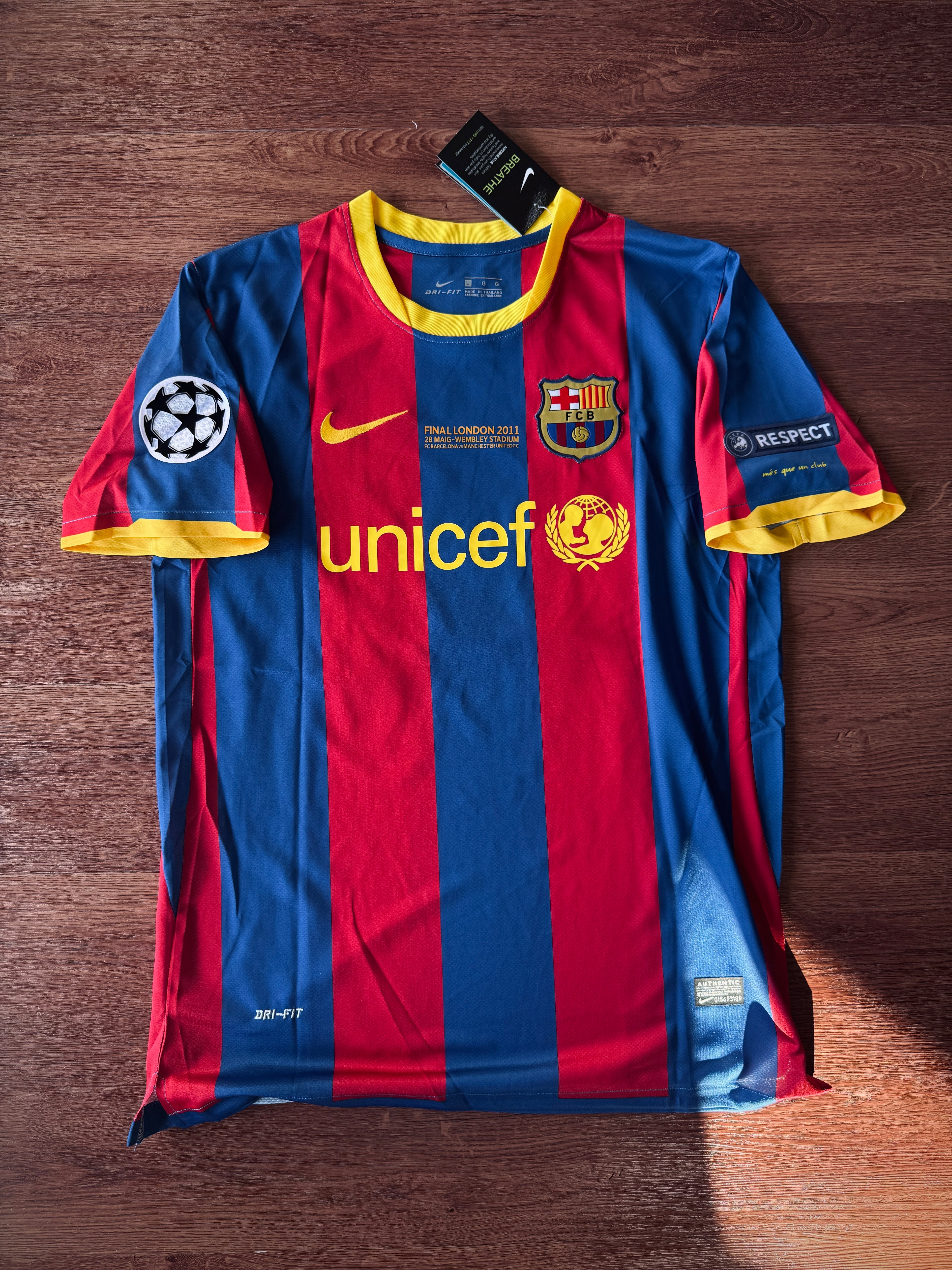 Barcelona 2011 champions league final Lionel Messi