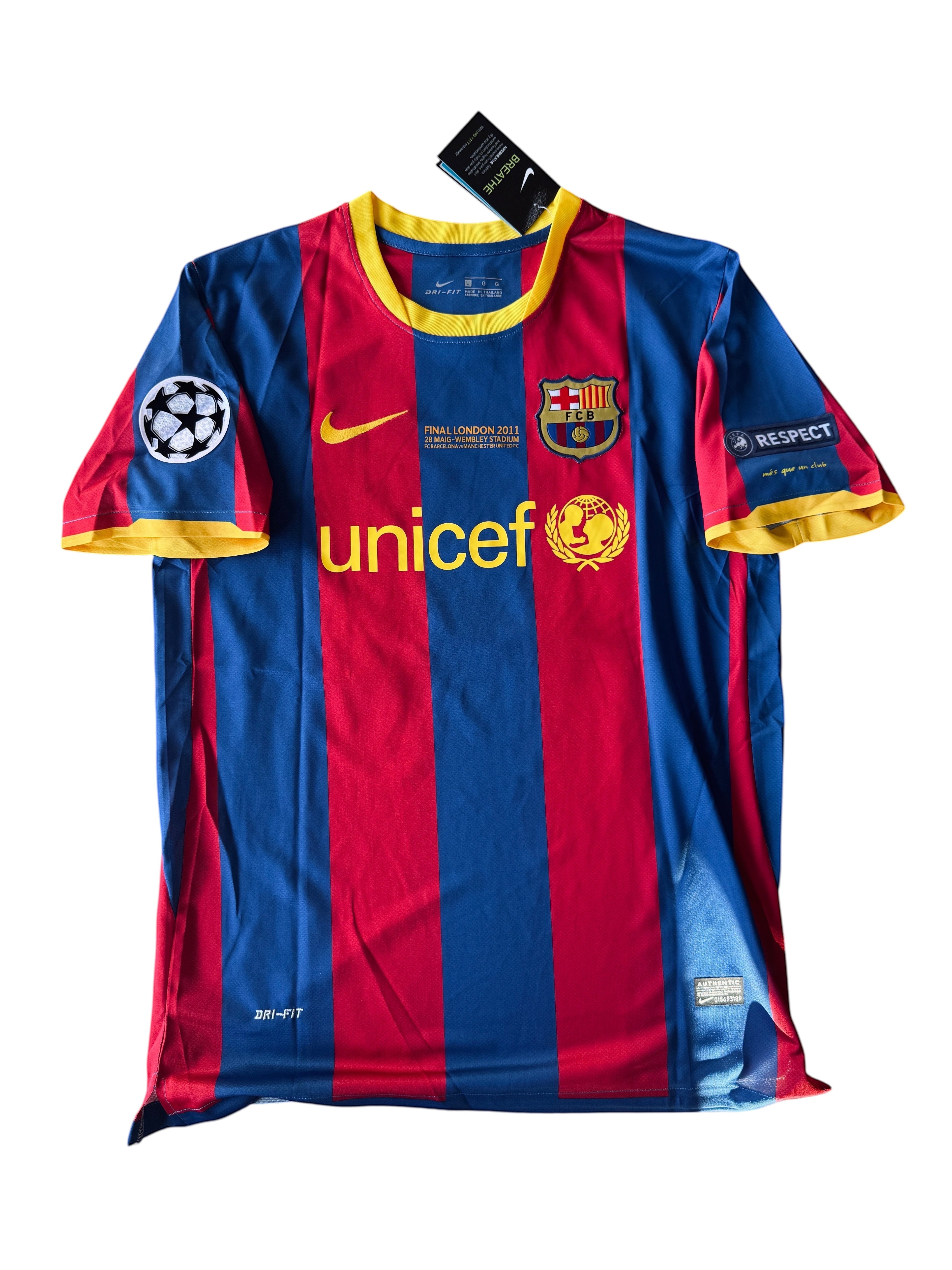 Barcelona 2011 champions league final Lionel Messi