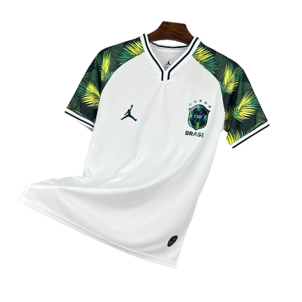 Brazil Special Edition 2026-27 white and green jersey